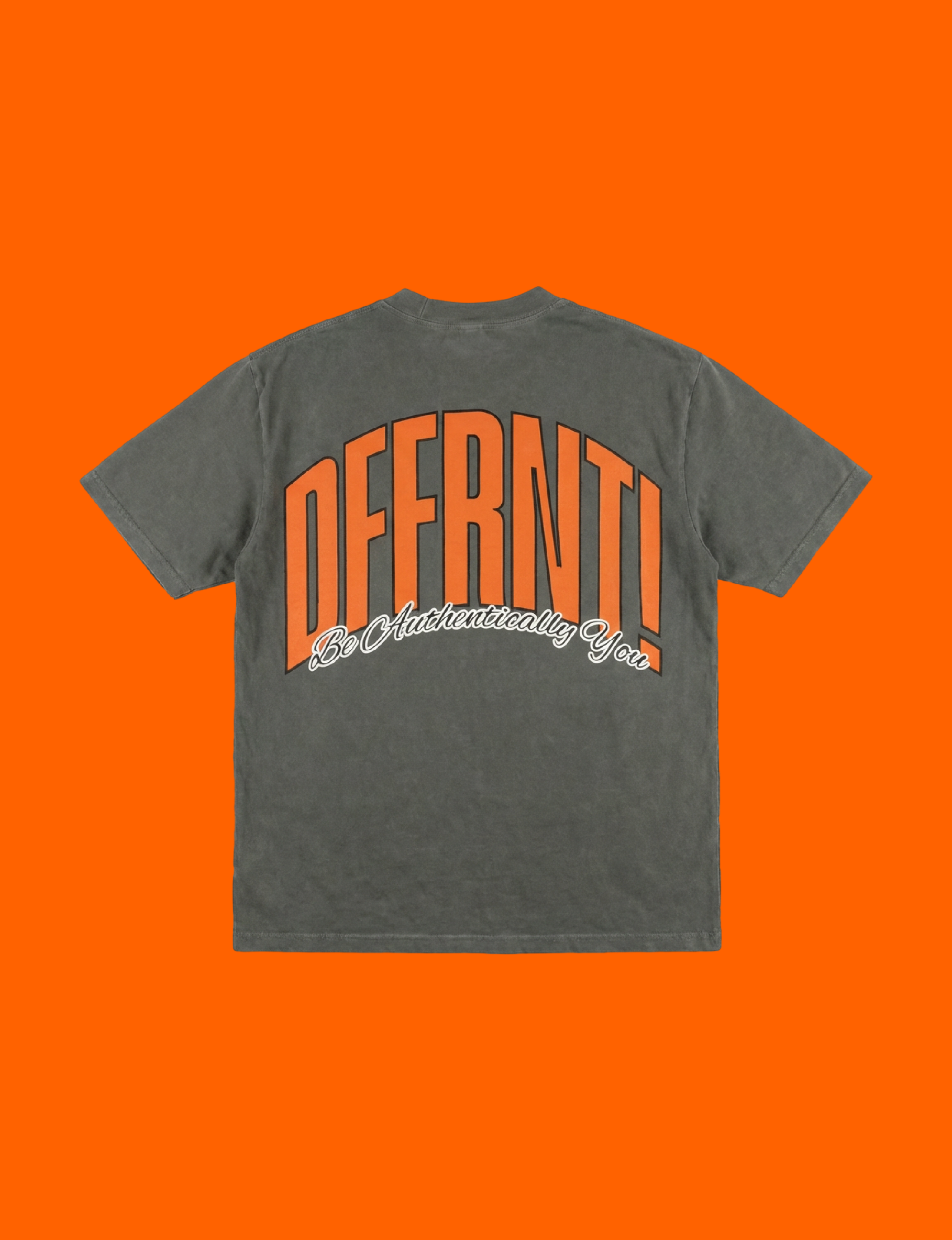 DFFRNT! Statement Tee (Orange)