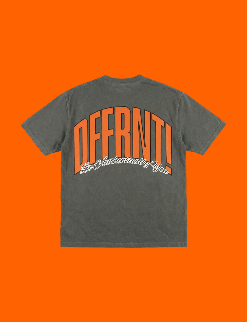 The DFFRNT! Statement Heavyweight T-Shirt (Orange)