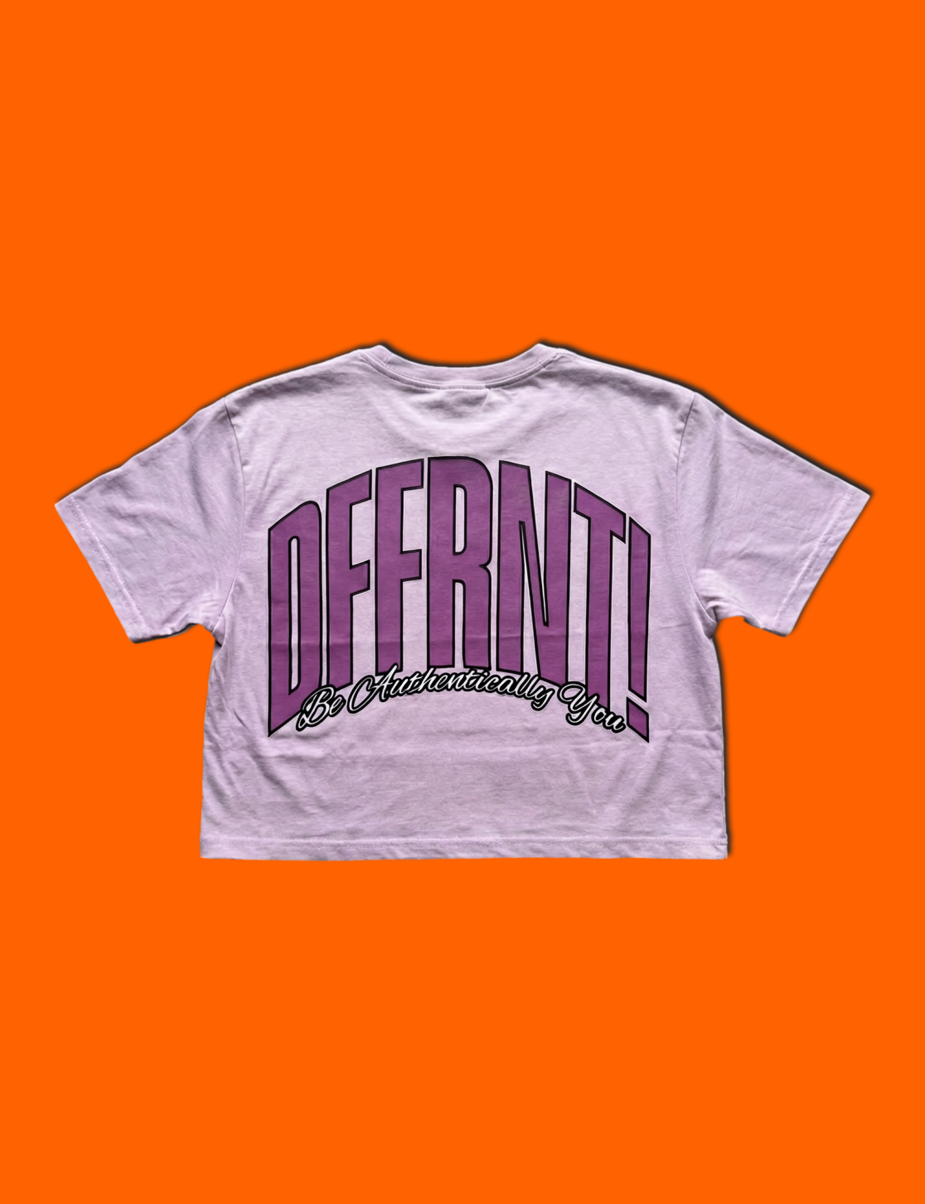 The DFFRNT! Statement Cropped T-Shirt