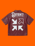 The DFFRNT! SYMBOL Button-up (Maroon)