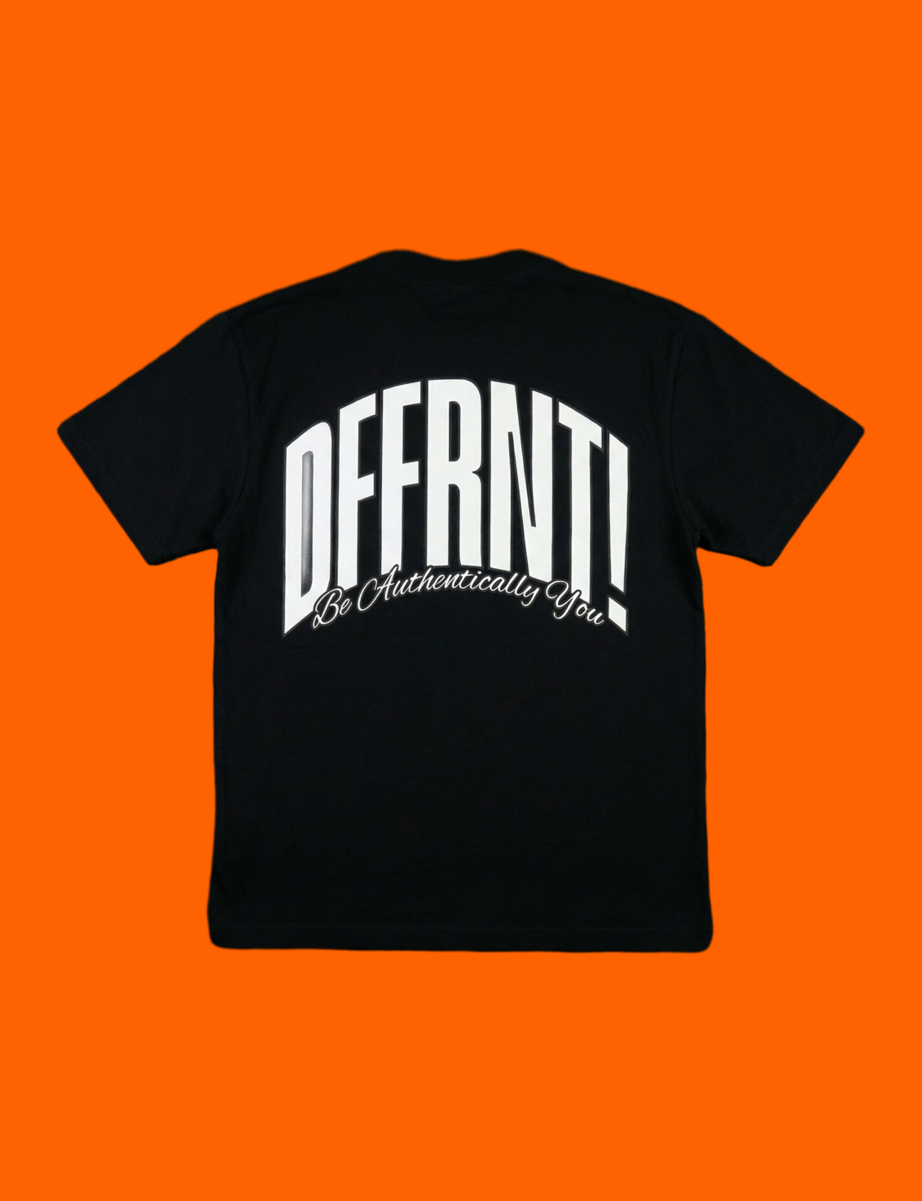 The DFFRNT! Statement Heavyweight T-Shirt (Black)