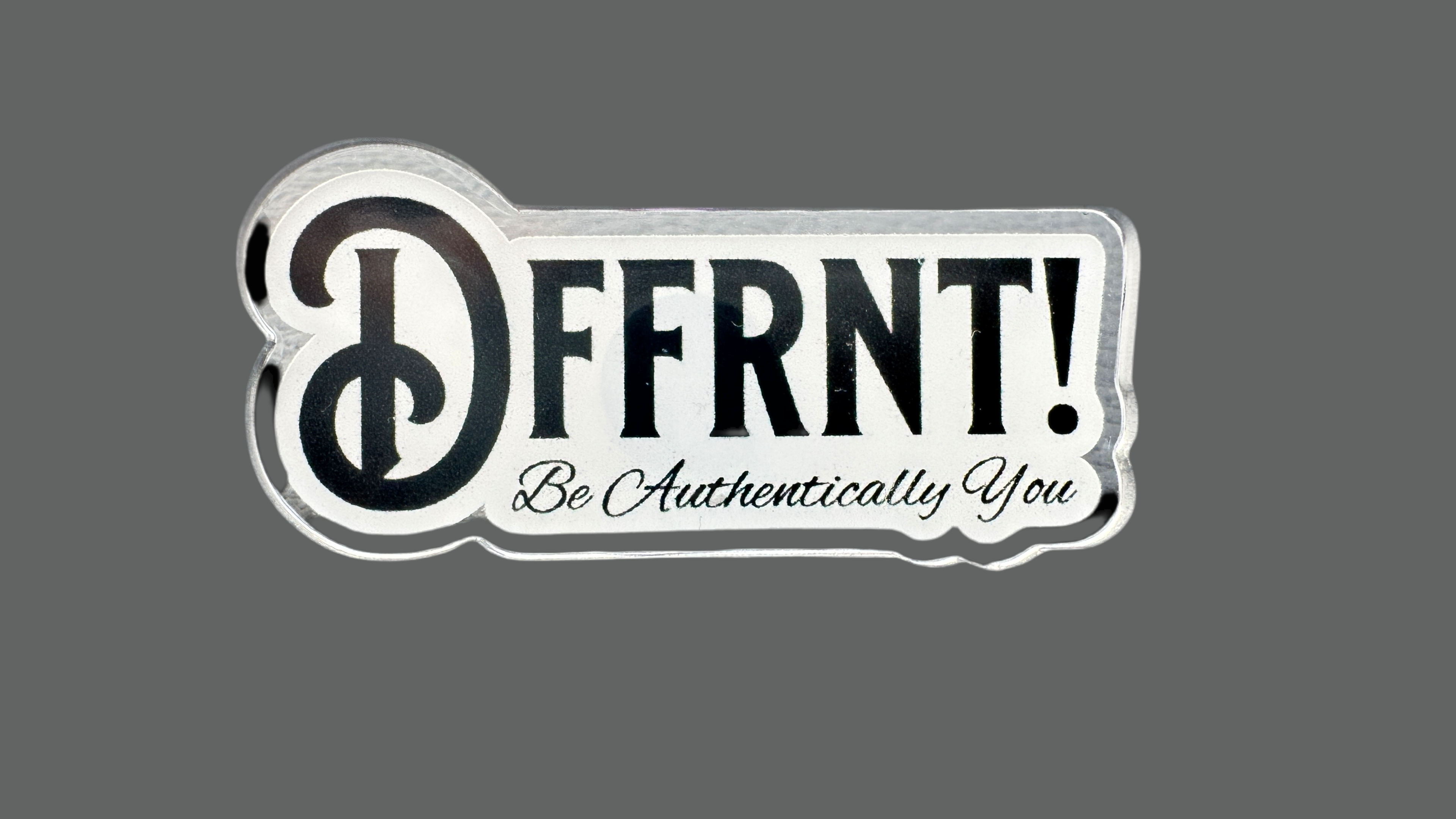 Dffnt! Lapel Pin