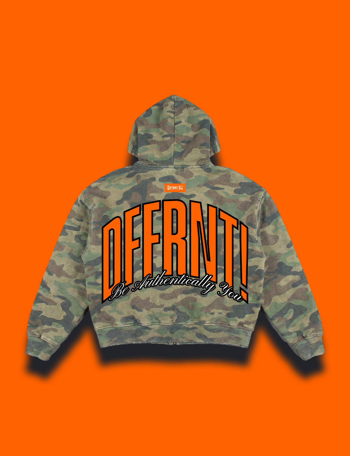 THE STANDARD 400 HOODIE — CAMO ORANGE