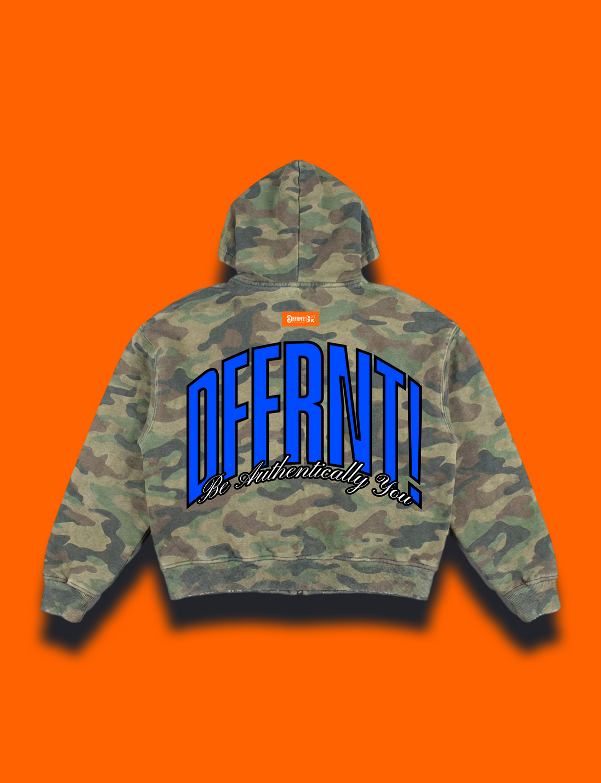 THE STANDARD 400 HOODIE — CAMO ROYAL BLUE