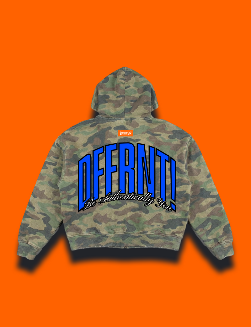 THE STANDARD 400 HOODIE — CAMO ROYAL BLUE