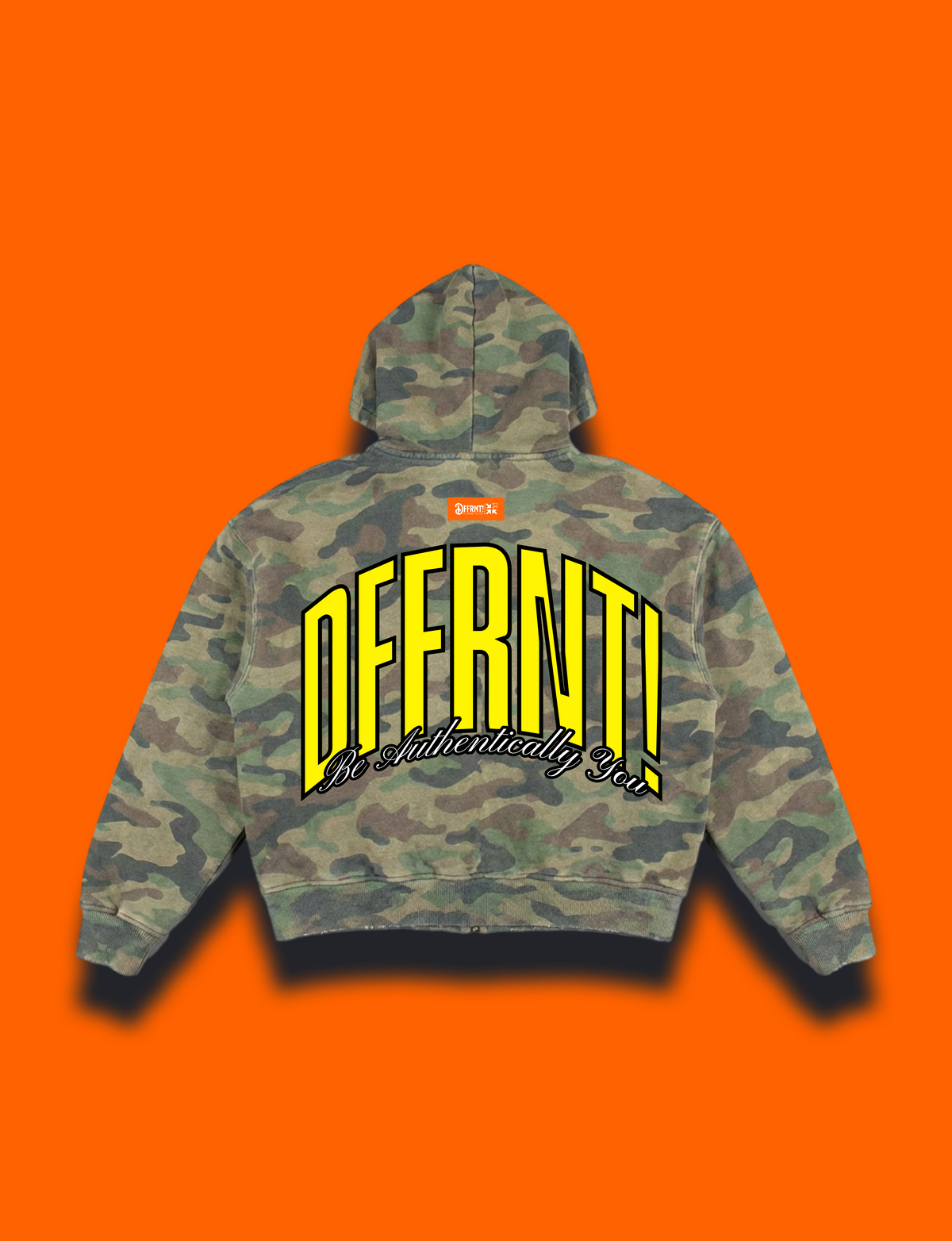 THE STANDARD 400 HOODIE — CAMO YELLOW