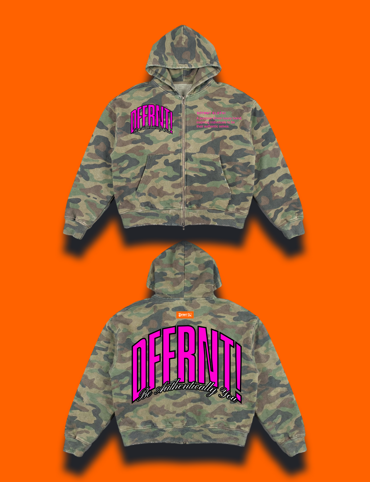 THE STANDARD 400 HOODIE — CAMO PINK