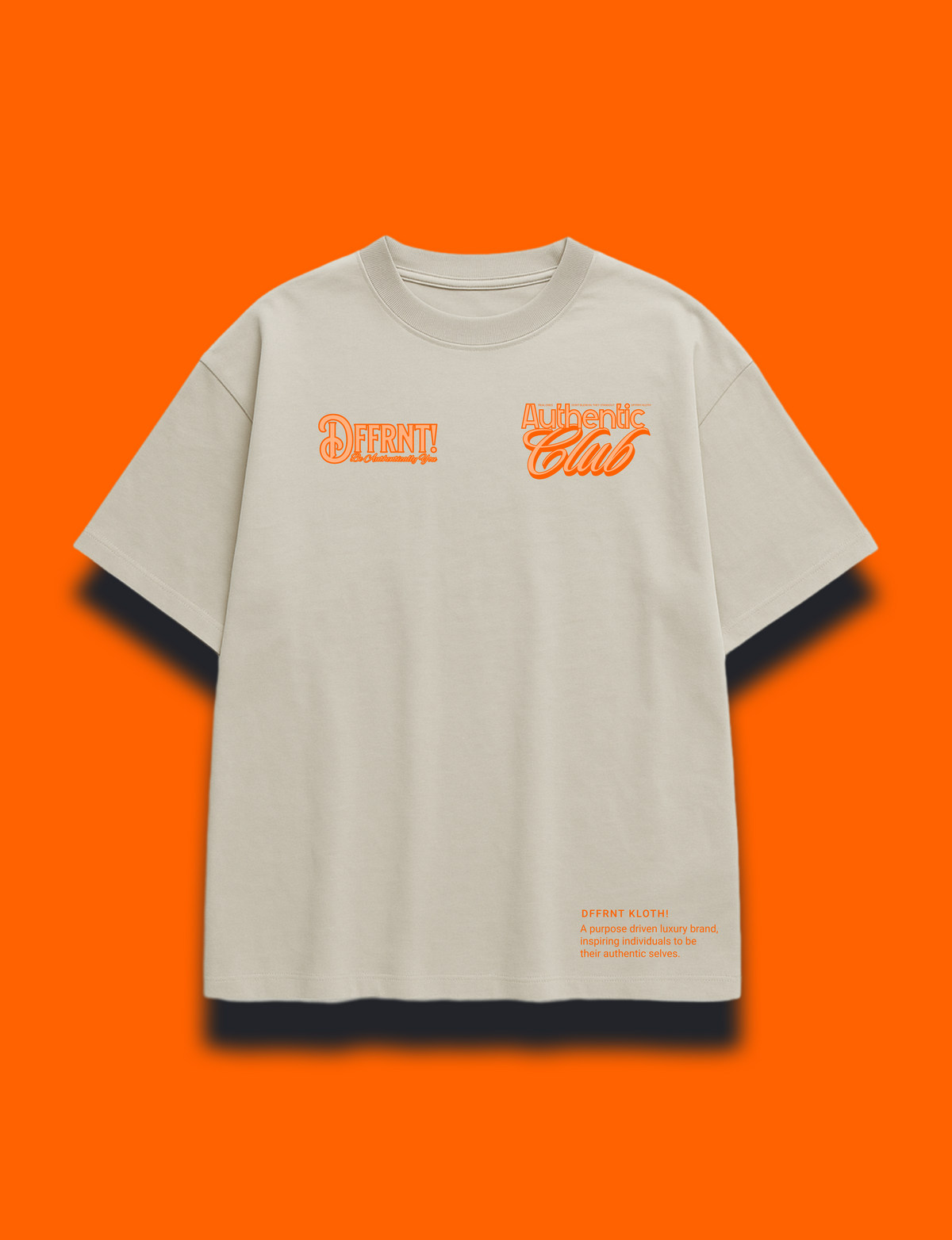 THE STANDARD 300 TEE — AUTHENTIC CLUB ORANGE