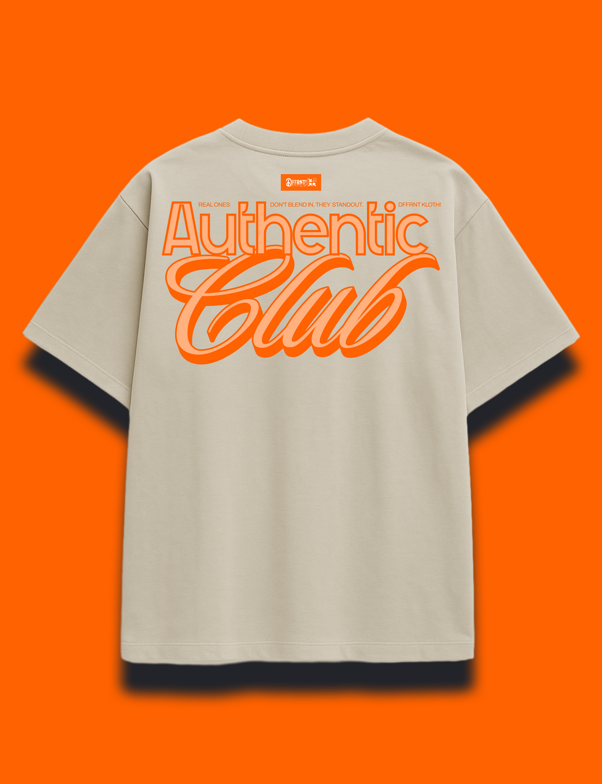THE STANDARD 300 TEE — AUTHENTIC CLUB ORANGE