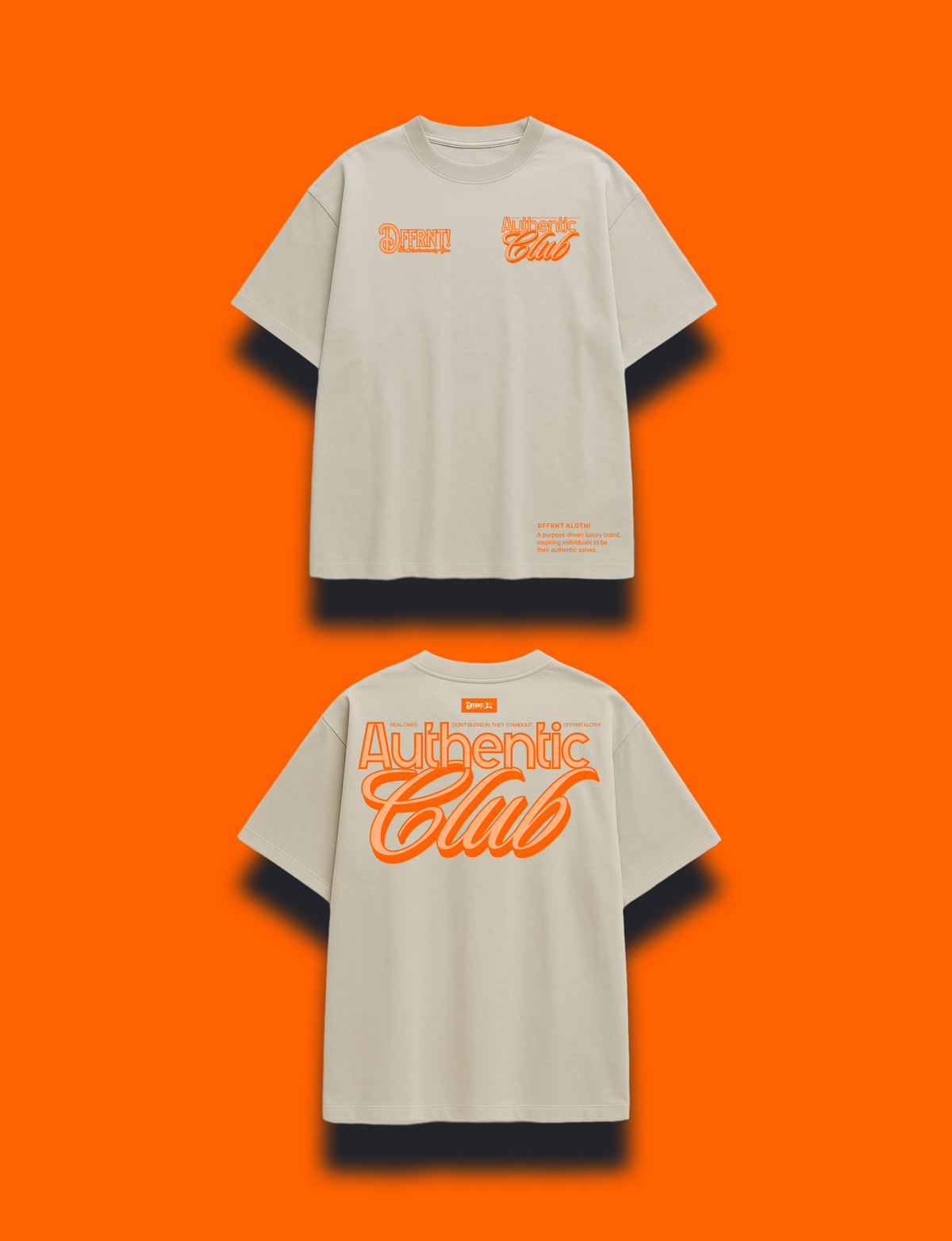 THE STANDARD 300 TEE — AUTHENTIC CLUB ORANGE