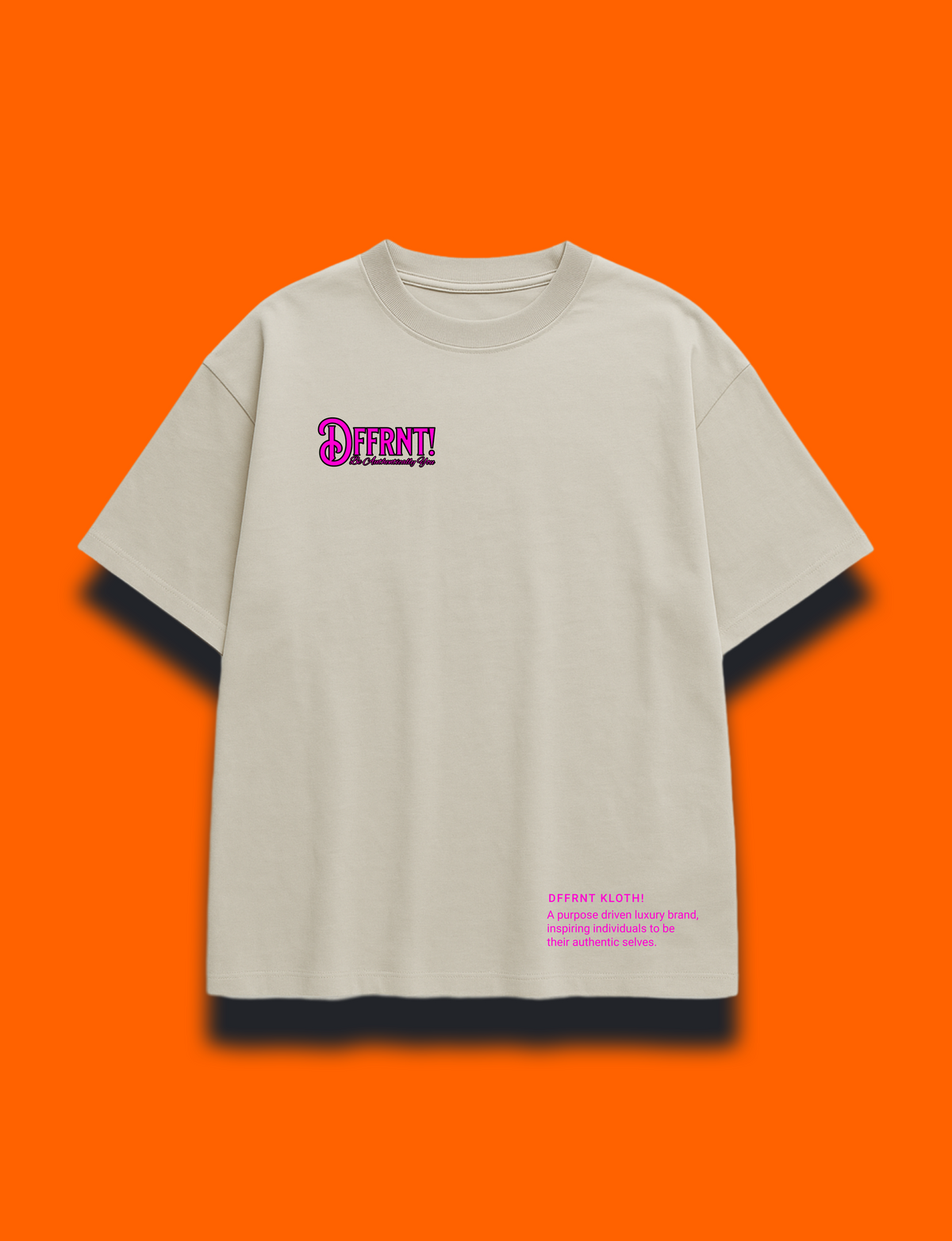 THE STANDARD 300 TEE — VERTICAL PINK