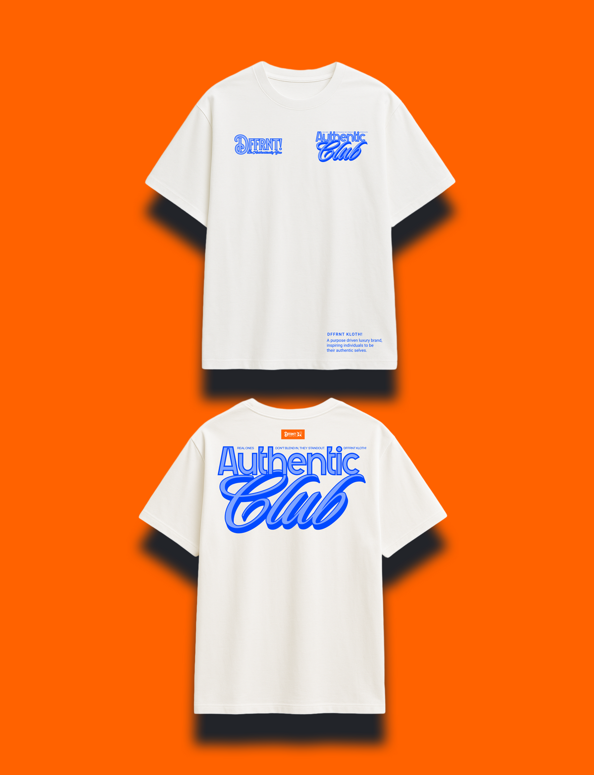 THE STANDARD 300 TEE — AUTHENTIC CLUB BLUE