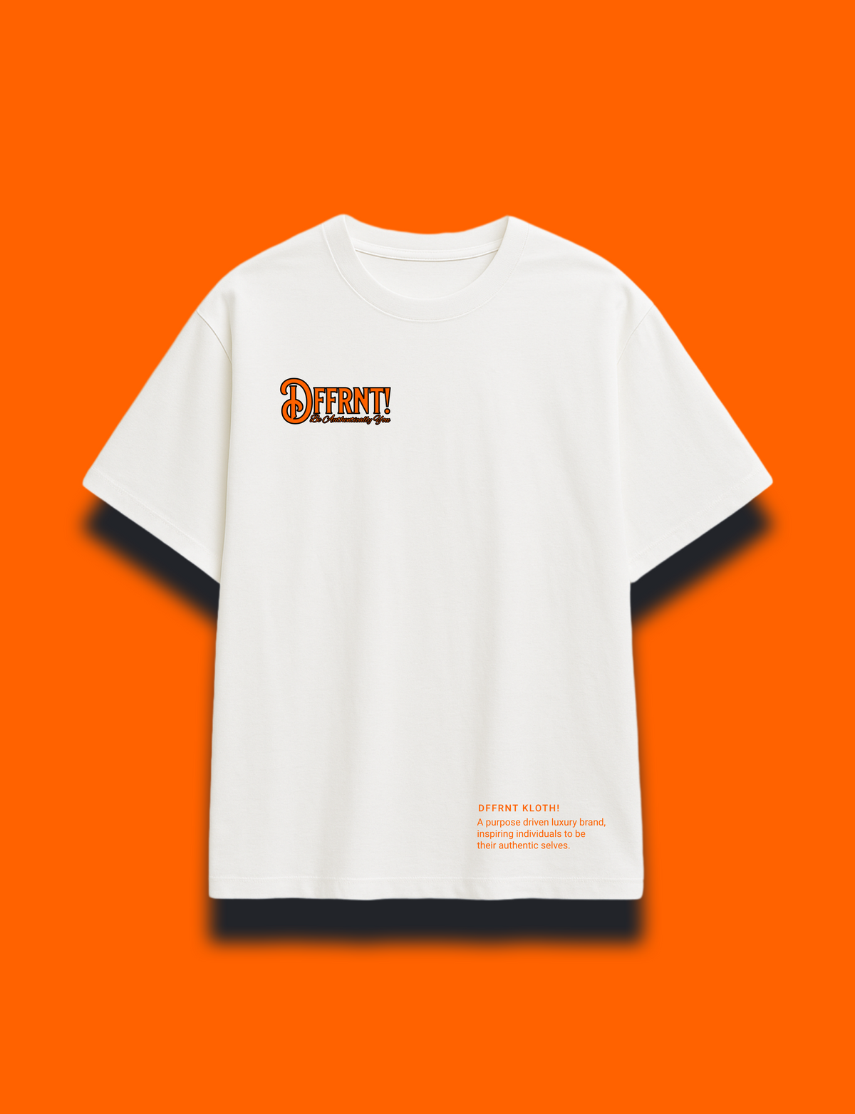 THE STANDARD 300 TEE — VERTICAL ORANGE