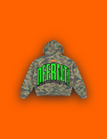 THE STANDARD 400 HOODIE — CAMO LIME GREEN