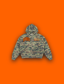 THE STANDARD 400 HOODIE — CAMO ORANGE