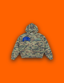 THE STANDARD 400 HOODIE — CAMO ROYAL BLUE