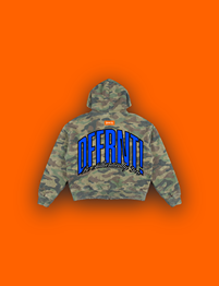 THE STANDARD 400 HOODIE — CAMO ROYAL BLUE