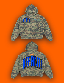 THE STANDARD 400 HOODIE — CAMO ROYAL BLUE