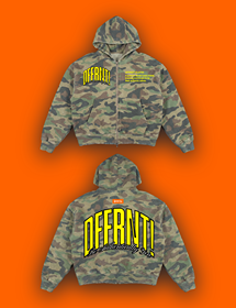THE STANDARD 400 HOODIE — CAMO YELLOW