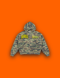 THE STANDARD 400 HOODIE — CAMO YELLOW