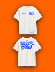 THE STANDARD 300 TEE — AUTHENTIC CLUB BLUE
