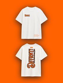 THE STANDARD 300 TEE — VERTICAL ORANGE