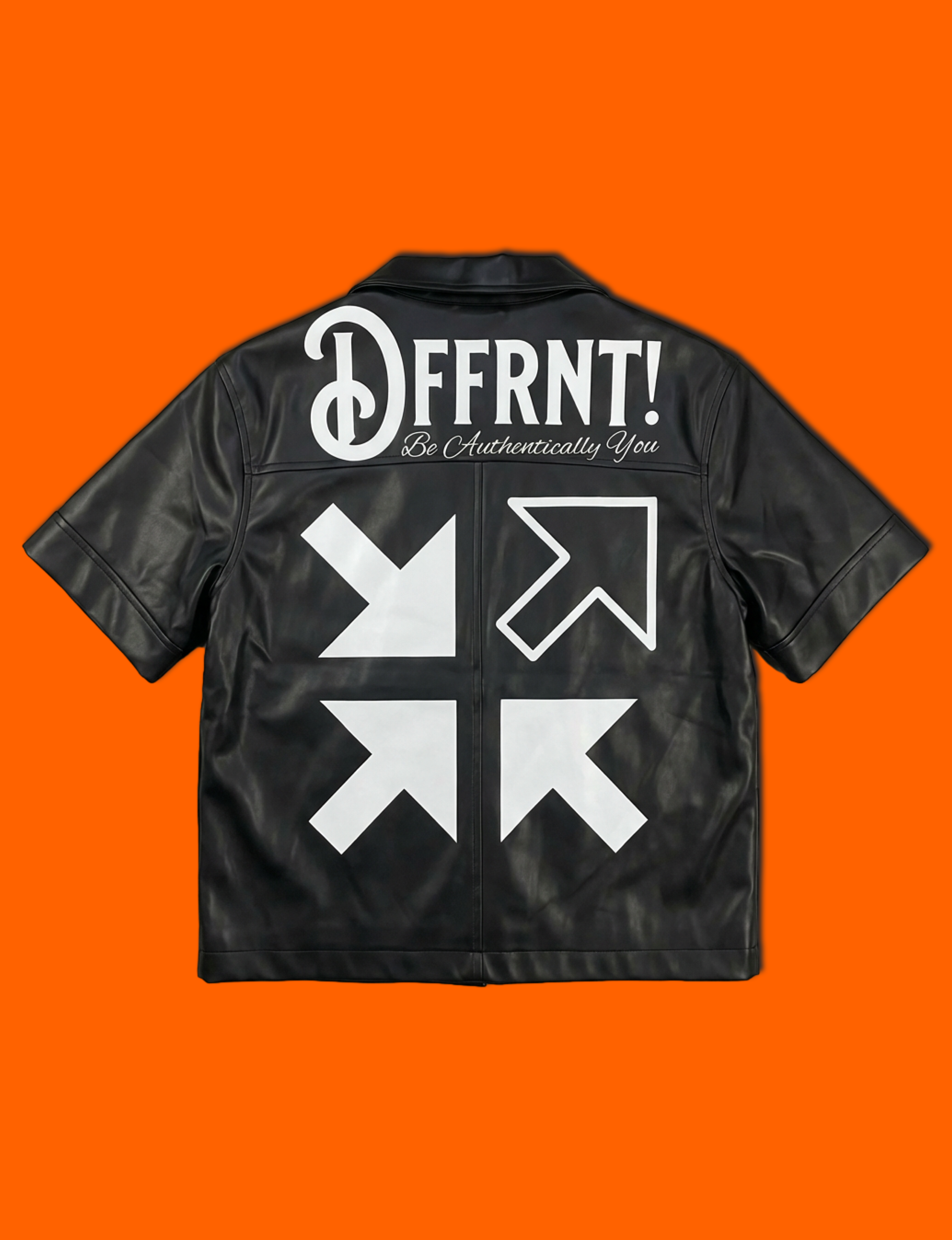 The DFFRNT! SYMBOL Button-up (Black)