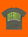 The DFFRNT! Statement Heavyweight T-Shirt (Lime Green)