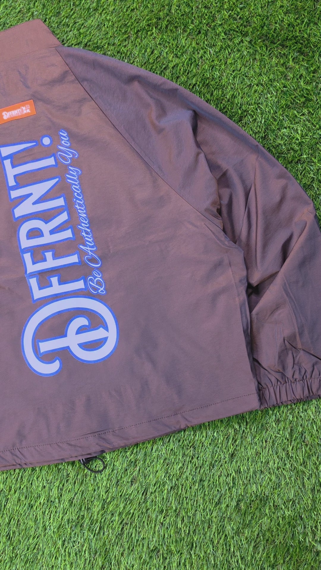 THE STANDARD TRACKSUIT — VERTICAL TWO-TONE BLUE